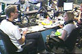 Webcam shot of Steve and Sammy